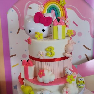 Hello Kitty Cake - SUGARSPOON DESSERTS