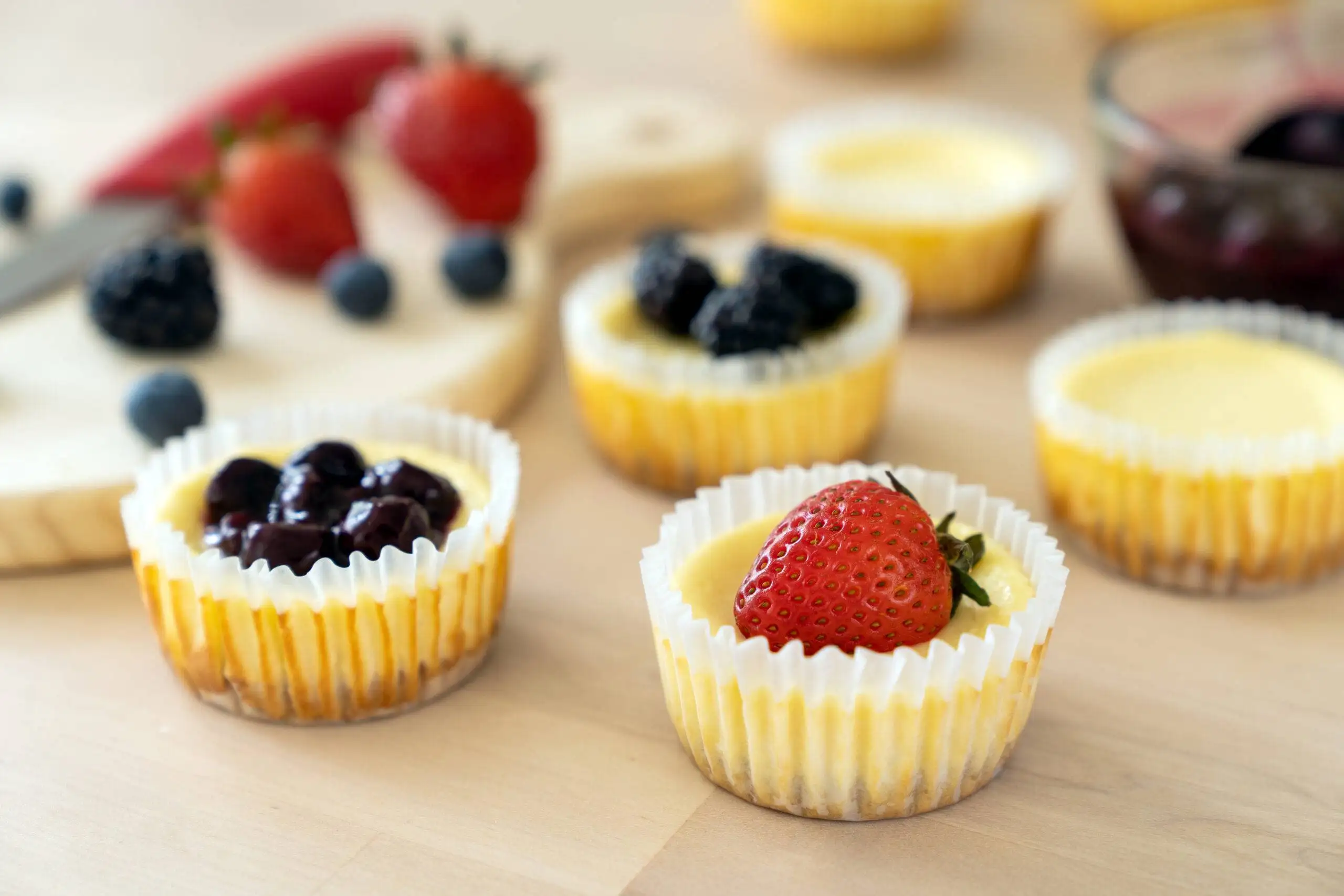 Mini cheesecakes - Sugarspoon Desserts